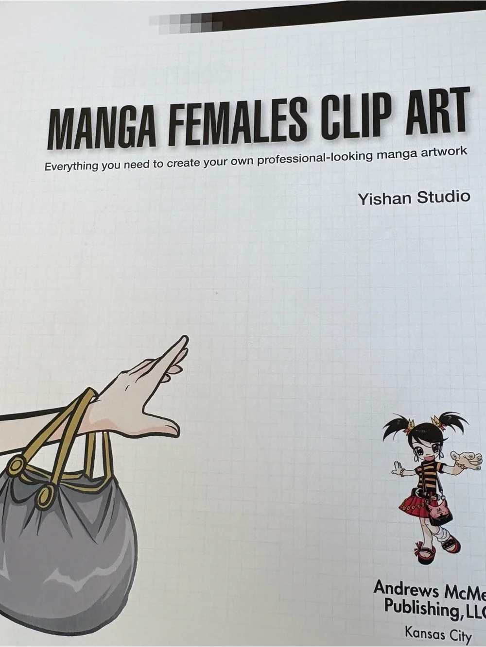 Manga Females Clip Art & CD Everything You Need to Create Your Own by Yishan Li